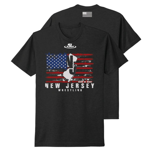 Scraplife State Wrestling Tee - New Jersey